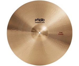 PLATILLO PAISTE 602 THIN CRASH PLATILLOS  PAISTE