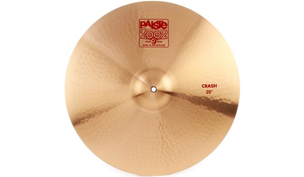 PLATILLO PAISTE 20P 2002 CRASH PLATILLOS  PAISTE