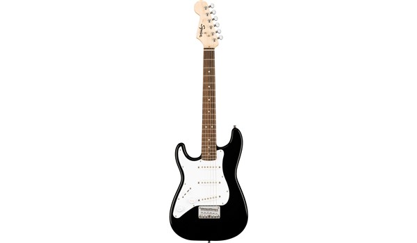 GUITARRA ELECTRICA ZURDA SQUIER MINI STRAT NEGRA