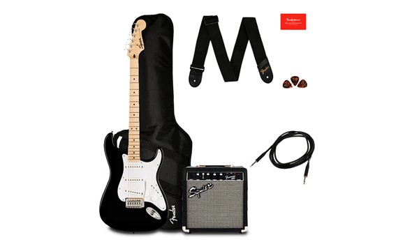 COMBO DE GUITARRA ELECTRICA FENDER SQUIER NEGRO
