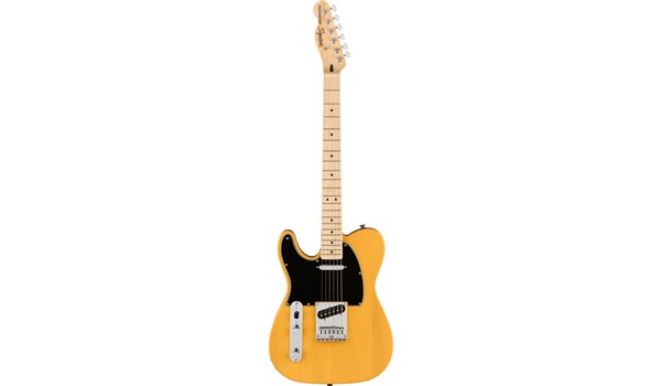 GUITARRA ELECTRICA ZURDA SQUIER TELE NATURAL