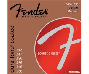 CUERDAS (SET) FENDER DE GUITAR GUITARRA ACUSTICA  FENDER