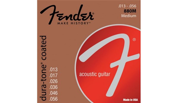 CUERDAS (SET) FENDER DE GUITAR GUITARRA ACUSTICA  FENDER