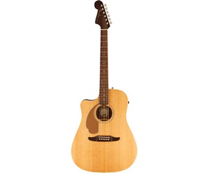 GUITARRA FENDER FOLK ZURDO REDONDO NATURAL