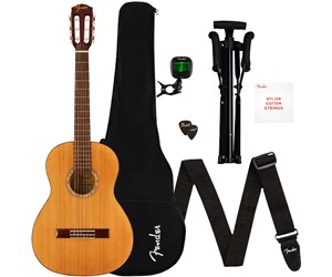 GUITARRA ACUSTICA FENDER 3/4 NATURAL CON ACCESORIOS