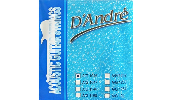 CUERDAS (SET) DANDRE PARA GUIT GUITARRA ACUSTICA  DANDRE