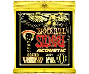 CUERDAS (SET) ERNIE BALL PARA  GUITARRA ACUSTICA  ERNIE BALL