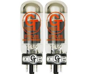 TUBO (SET) GROOVE TUBES 6L6 ME AMPLIFICADORES  GROOVE TUBES