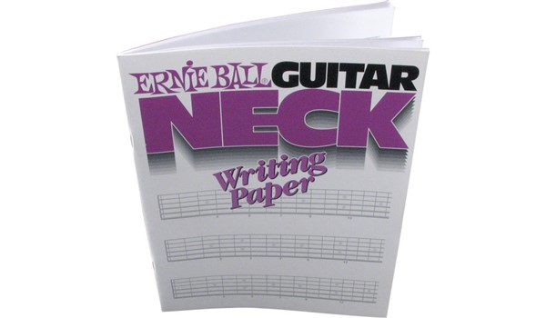 LIBRO DE MUSICA ERNIE BALL EN  CUADERNOS PENTAGRAMADOS  ERNIE BALL