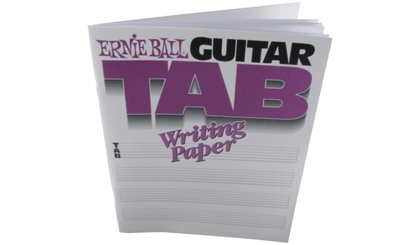 LIBRO DE MUSICA ERNIE BALL EN  CUADERNOS PENTAGRAMADOS  ERNIE BALL