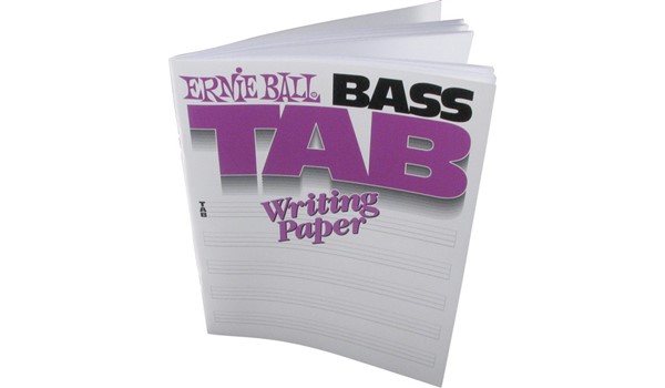 LIBRO DE MUSICA ERNIE BALL EN  CUADERNOS PENTAGRAMADOS  ERNIE BALL