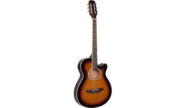 GUITARRA ELECTROCLASICA TABACO SUMBURST DANDRE