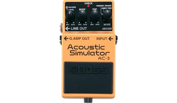 PEDAL BOSS SIMULADOR DE GUITAR PARA GUITARRA  BOSS