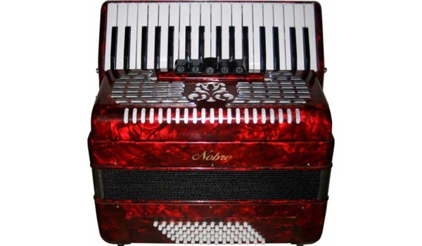 ACORDEON NOBRE DE 80 BAJOS ROJ ACORDEON  NOBRE