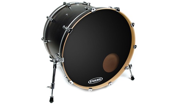 PARCHE EVANS EQ3 NEGRO PARA BO BOMBOS  EVANS