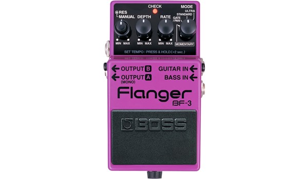 PEDAL BOSS FLANGERN PURPURA PARA GUITARRA  BOSS