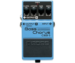 PEDAL BOSS CHORUS BASS PARA BAJO  BOSS