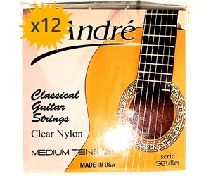 CUERDAS (CAJA) CLASICA DANDRE GUITARRA ACUSTICA  DANDRE