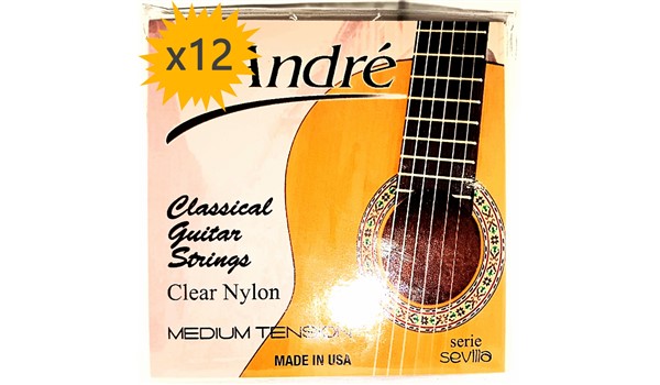 CUERDAS (CAJA) CLASICA DANDRE GUITARRA ACUSTICA  DANDRE