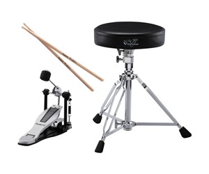 BANQUETA DE BATERIA ROLAND CON ACCESORIOS