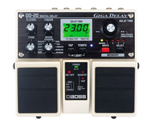 PEDAL DOBLE BOSS GIGA DIGITAL PARA GUITARRA  BOSS