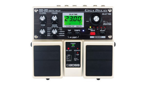 PEDAL DOBLE BOSS GIGA DIGITAL PARA GUITARRA  BOSS