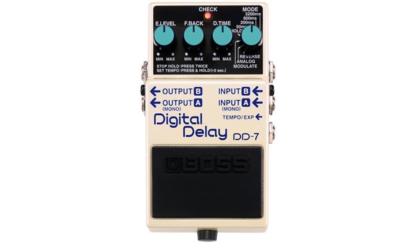 PEDAL BOSS DIGITAL DELAY PARA GUITARRA  BOSS