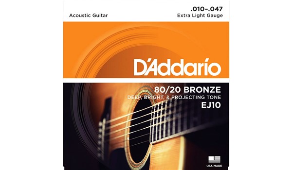 CUERDAS (SET) D'ADDARIO X-LITE BRONCE 80/20 ACUSTICA
