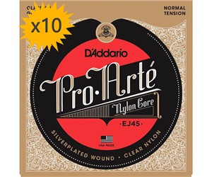 CUERDAS (CAJA) D'ADDARIO GUITARRA CLASICA NORMAL