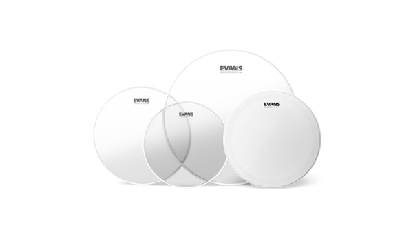 PARCHES PACK STANDARD EVANS TRANSPARENTE