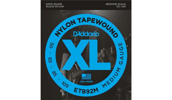 CUERDAS (SET) BAJO NYLON DADARIO TAPEWOUND 50 105