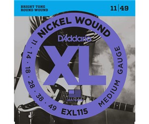 CUERDAS (SET) D'ADDARIO BLUES JAZZ GUITARRA ELECTRICA