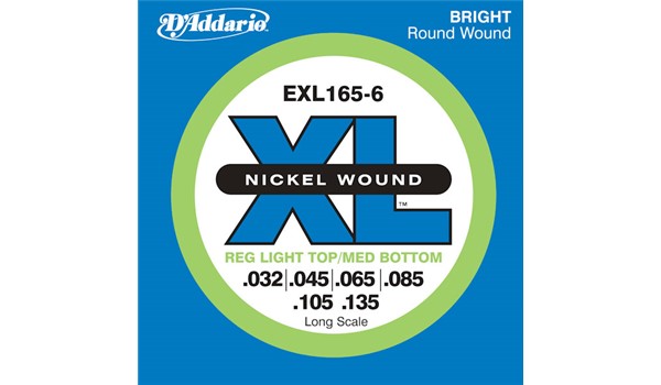 CUERDAS (SET) D'ADDARIO BAJO  6