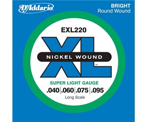 CUERDAS (SET) D'ADDARIO BAJO E BAJO  DADDARIO