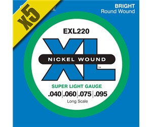 CUERDAS (CAJA) BAJO DADARIO 04 BAJO POR CAJA  DADDARIO