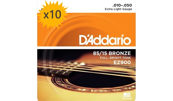 CUERDAS CAJA DADDARIO ACUSTICA 85/15 BRONCE X-LITE