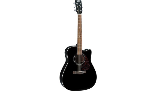 GUITARRA ELECTRO ACUSTICA YAMAHA NEGRO