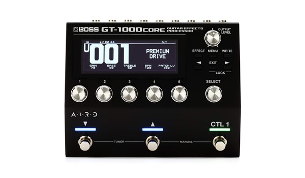 PEDALERA BOSS GUITARRA ELECTRICA PROCESADOR DE EFECTOS