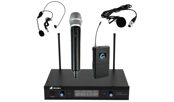 MICROFONO KC INALAMBRICO MANO Y CORBATA