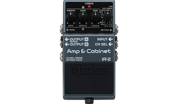 PEDAL BOSS SIMULADOR AMPLFICADOR GABINETE IR