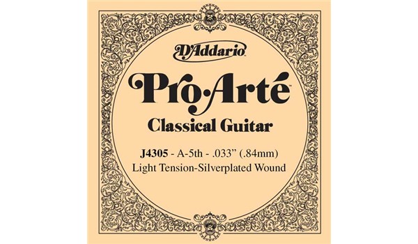 CUERDA D'ADDARIO DE NYLON 5TA  GUITARRA CLASICA  DADDARIO