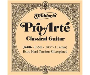 CUERDA 6TA PARA GUITARRA  D'AD GUITARRA CLASICA  DADDARIO