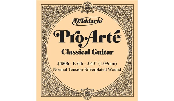 CUERDA SUELTA D'ADDARIO 6TA GUITARRA ACUSTICA  DADDARIO