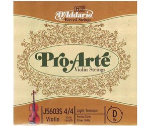 CUERDA VIOLIN SUELTA 3RA  D RE D´DADARIO