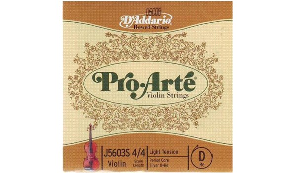 CUERDA VIOLIN SUELTA 3RA  D RE D´DADARIO