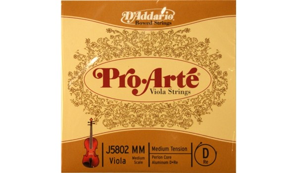 CUERDA D'ADDARIO PROARTE VIOLA INSTRUMENTOS DE ORQUESTA  DADDARIO