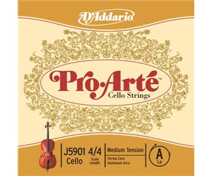 CUERDA SUELTA LA DAD CELLO 4/4 INSTRUMENTOS DE ORQUESTA  DADDARIO