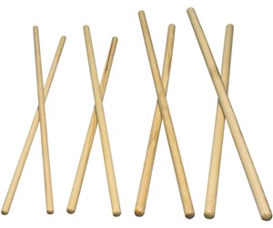 BAQUETA LP PARA TIMBAL 1/2 (4  BAQUETAS  LP