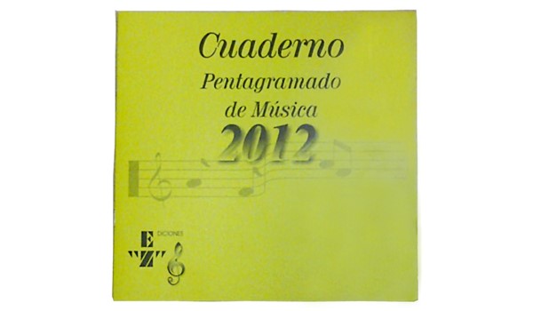 CUADERNO PENTAGRAMADO ALLEGRO
