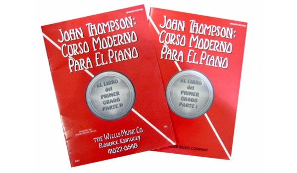 LIBRO THOMPSON ENSENANDO A TOCAR A LOS DEDITOS